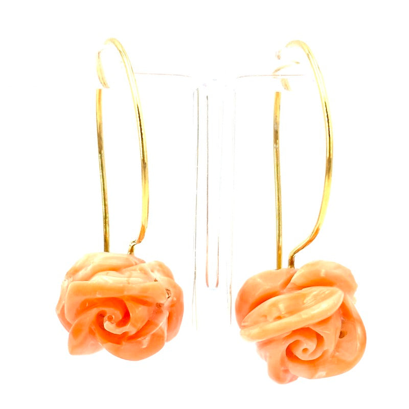 Orecchini Pendenti Vintage - in Ottone con Oro 24 KT - Fatto a Mano Orecchini Pendenti Vintage - in Ottone con Oro 24 KT - Fatto a Mano