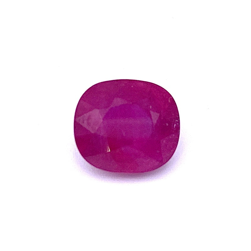 Rubino pietra sfusa, cuscino - 12.25 ct