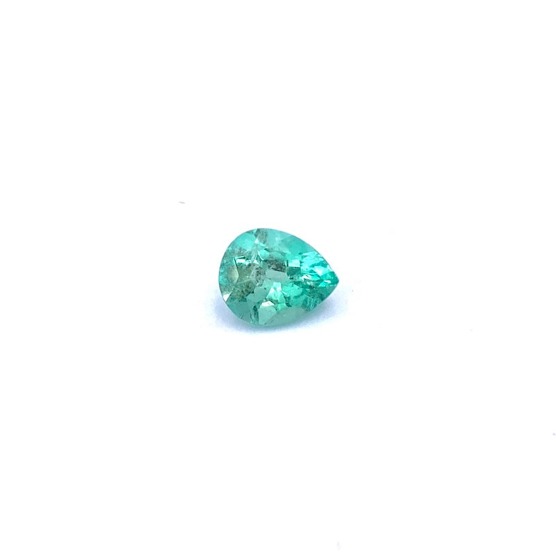 Smeraldo pietra sfusa, goccia - 0.90 ct