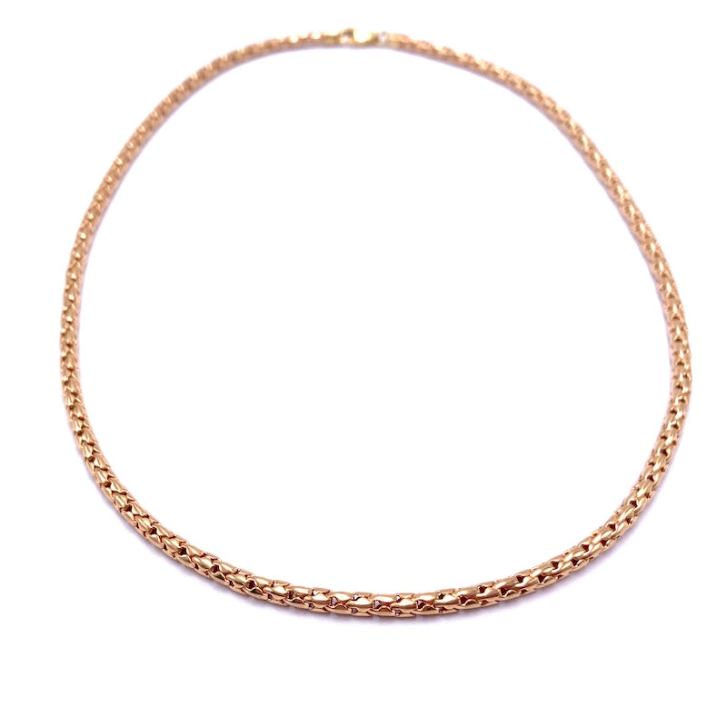 Rose Gold Collana Girocollo Oro Rosa Collana Girocollo Catena