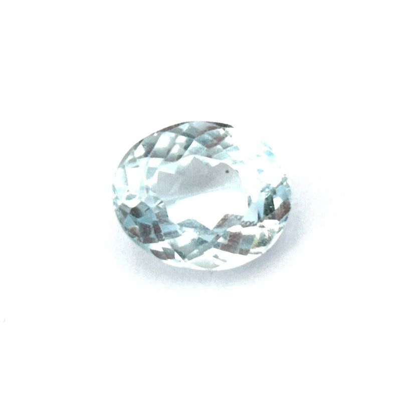 Acquamarina, pietra sfusa, ovale - 6.38 ct