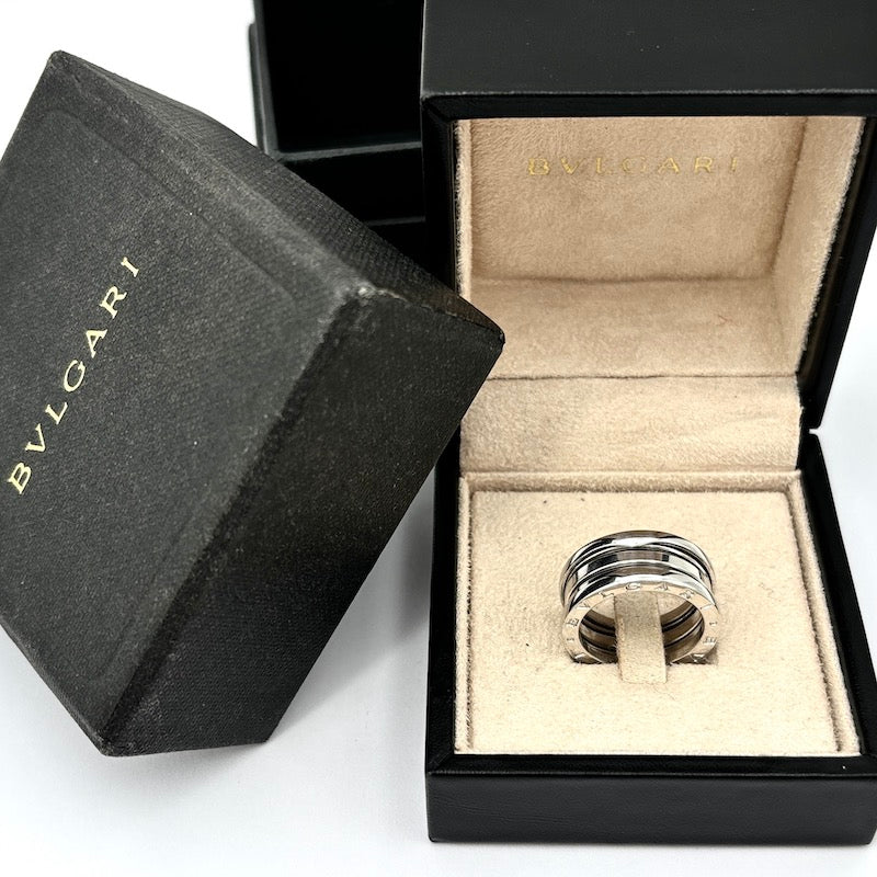 Anello Bulgari B.Zero oro bianco - 9.84 gr, misura 13