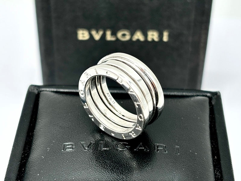 Anello Bulgari B.Zero oro bianco - 9.84 gr, misura 13