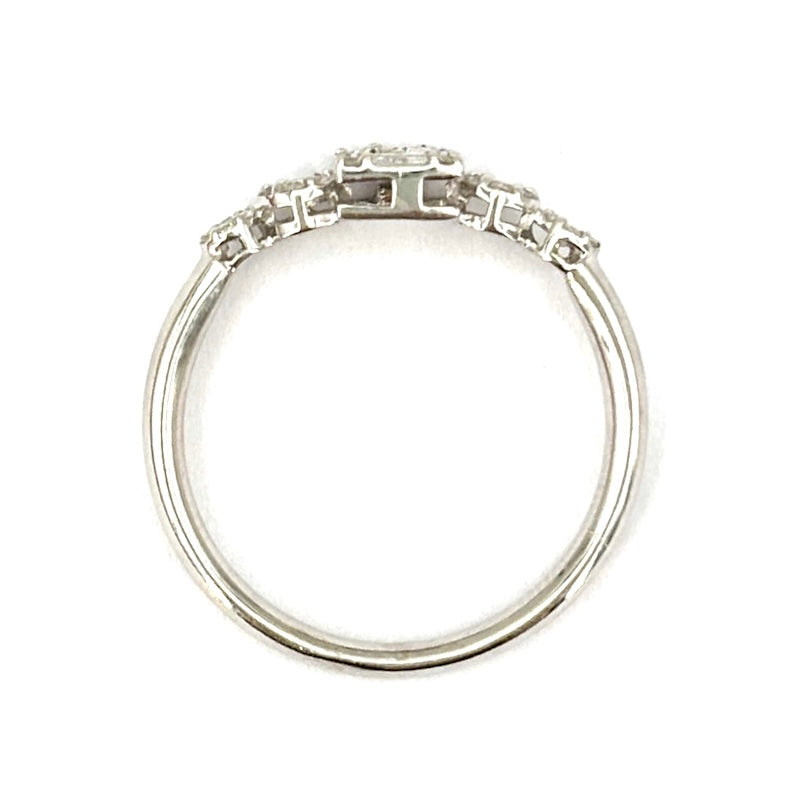 Anello riviera composta di diamanti e oro - 0.40-0.45 ct; 2.89 gr