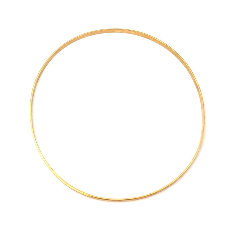 Bracciale bangle a cerchio rigido in oro, vintage  - 5.36 gr