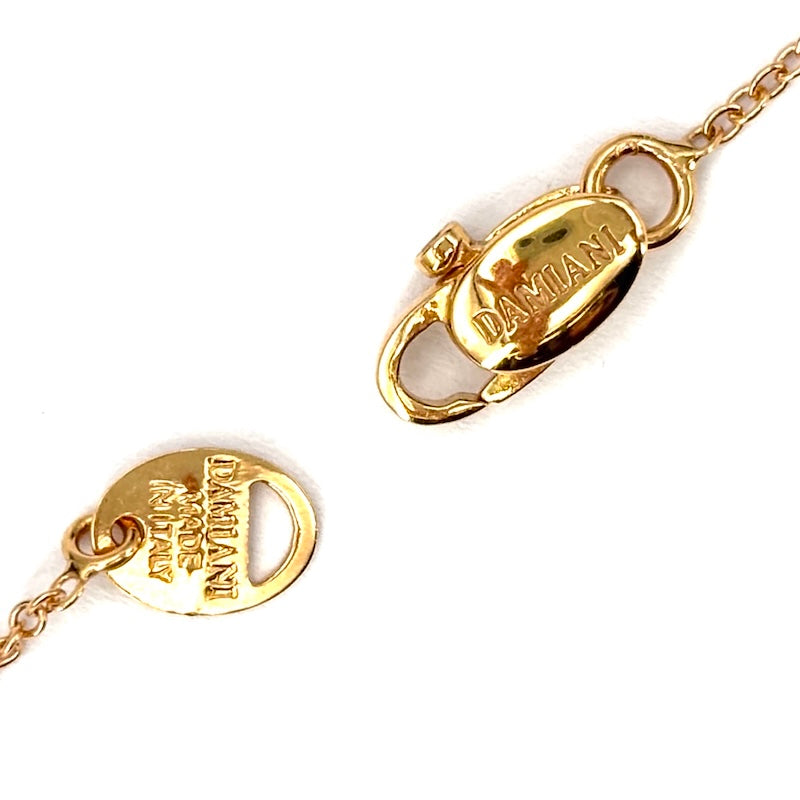 Ciondolo Damiani D Side, madreperla, oro rosa e brillanti; 5.56 gr