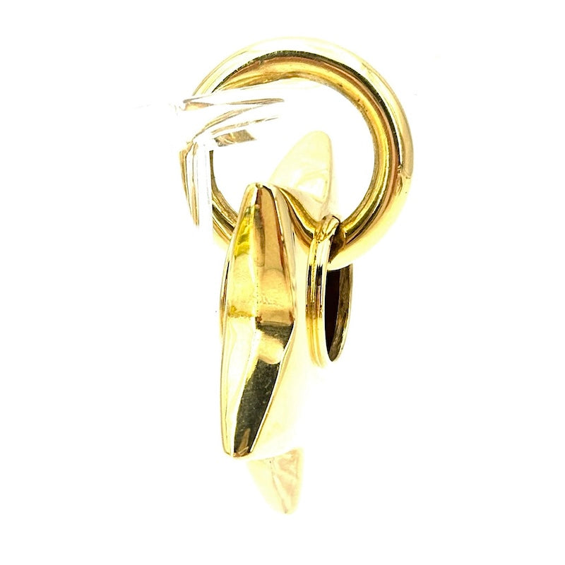 Ciondolo maxi stella oro giallo 18 kt; 10.57 gr