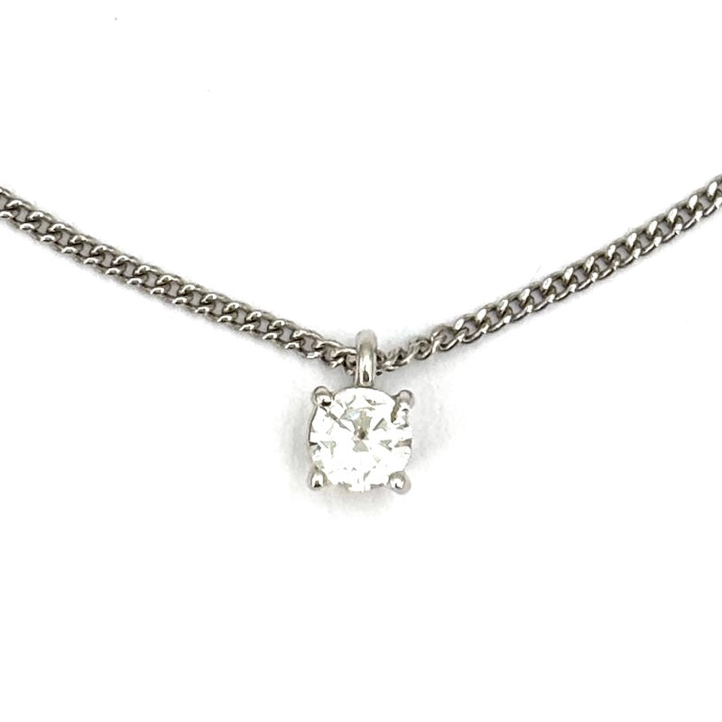 Ciondolo punto luce brillante solitario e oro - 0.18-0.22 ct; 1.58 gr