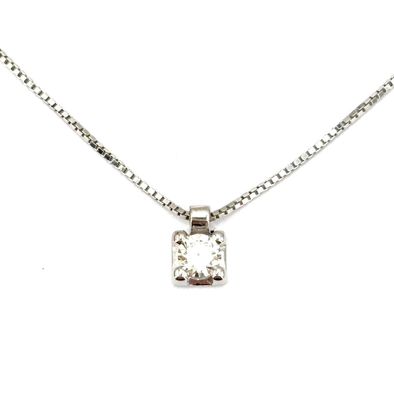 Ciondolo punto luce brillante solitario e oro - 0.16 ct; 2.20 gr.