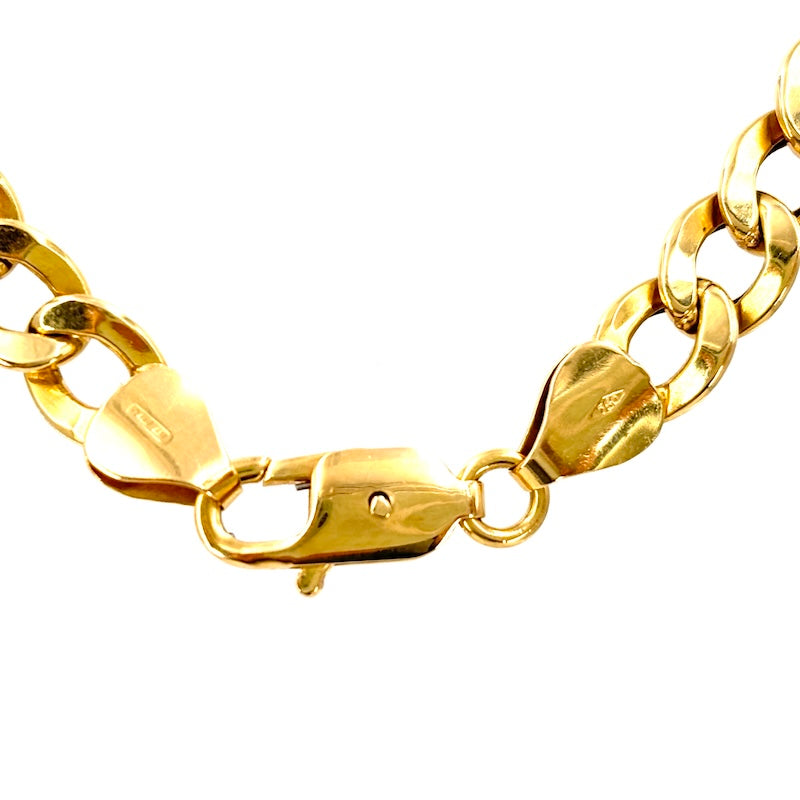 Collana catena groumette oro giallo; 20.63 gr