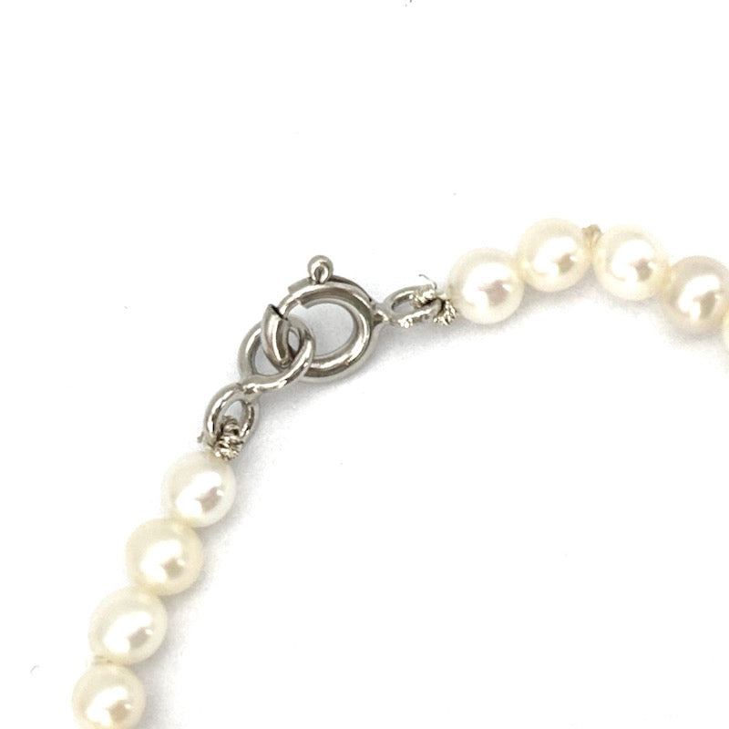 Collana micro perle Akoya - 3 mm- e oro - 50 cm; 9.76 gr