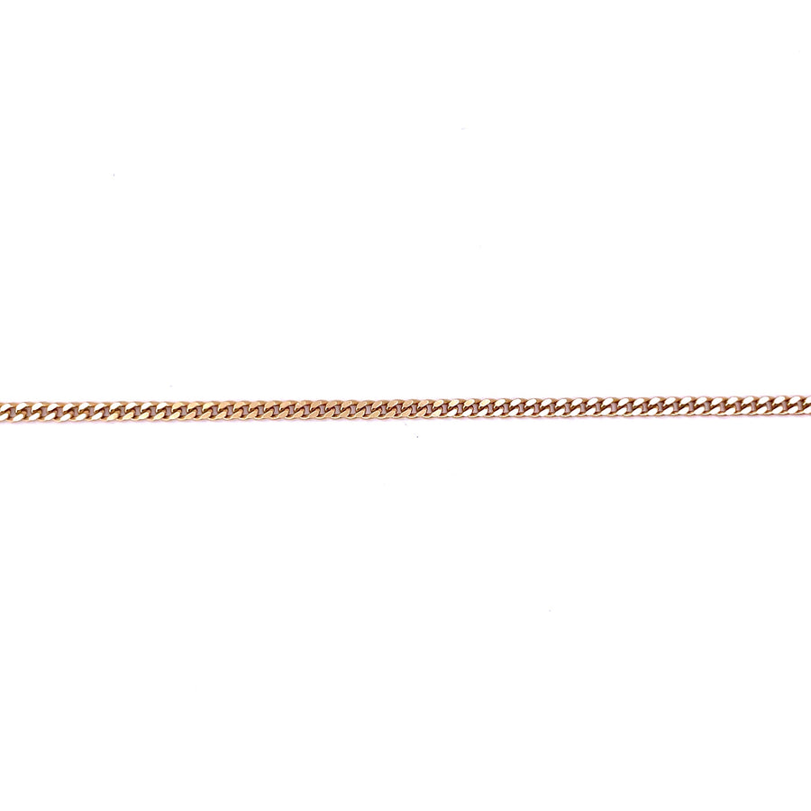 Collana oro giallo catena groumette; 44 cm, 7.11 gr