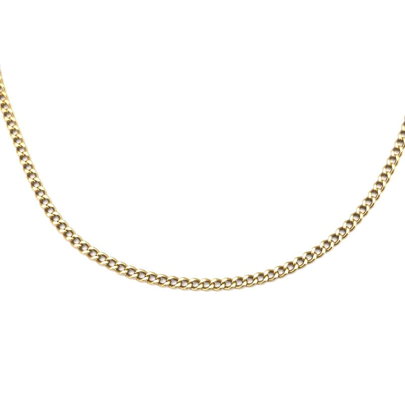 Collana oro giallo catena groumette; 56 cm, 7.41 gr