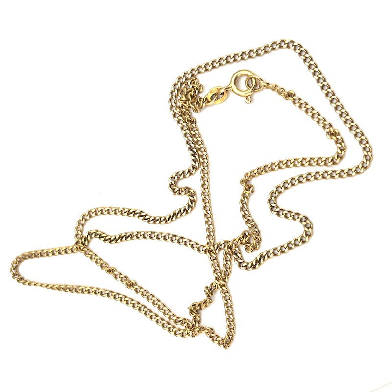Collana oro giallo catena groumette; 56 cm, 7.41 gr