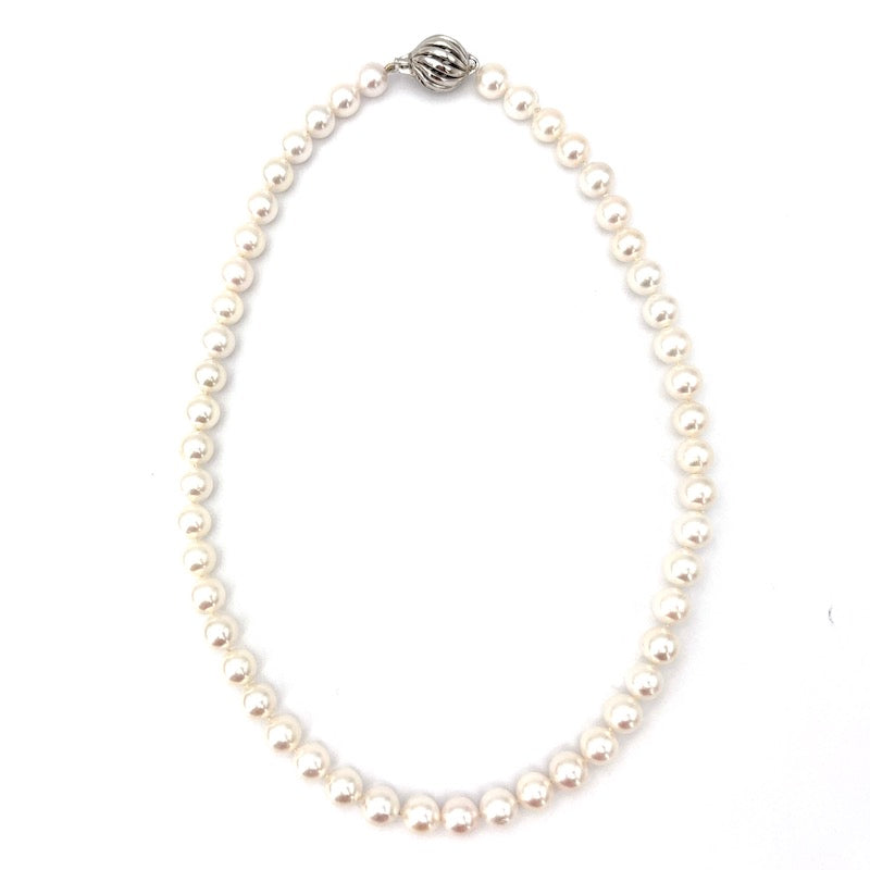 Collana perle Akoya - 7.5-8 mm - 45 cm
