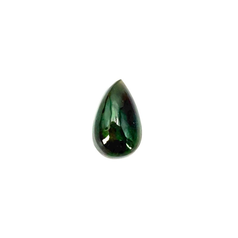 Opale nero, gemma sfusa, goccia - 2.05 ct