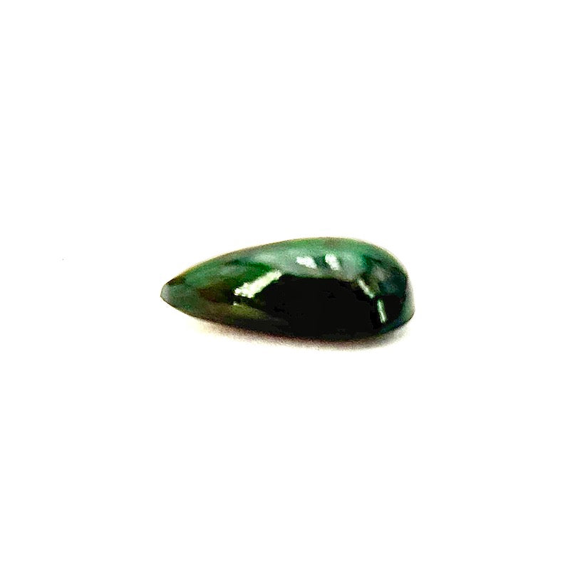 Opale nero, gemma sfusa, goccia - 2.05 ct