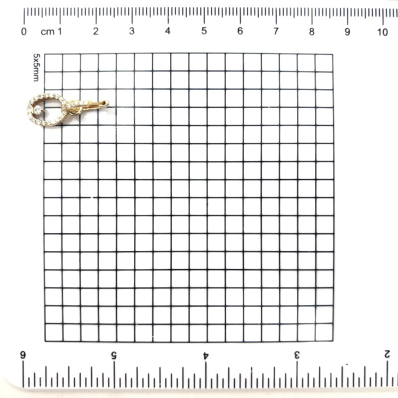 Orecchini anelle e pendenti staccabili, brillanti e oro giallo - 0.90/1.00 ct; 3.04 gr