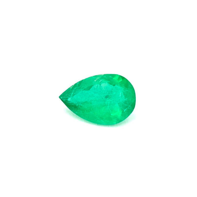 Smeraldo pietra sfusa, goccia - 1.21 ct