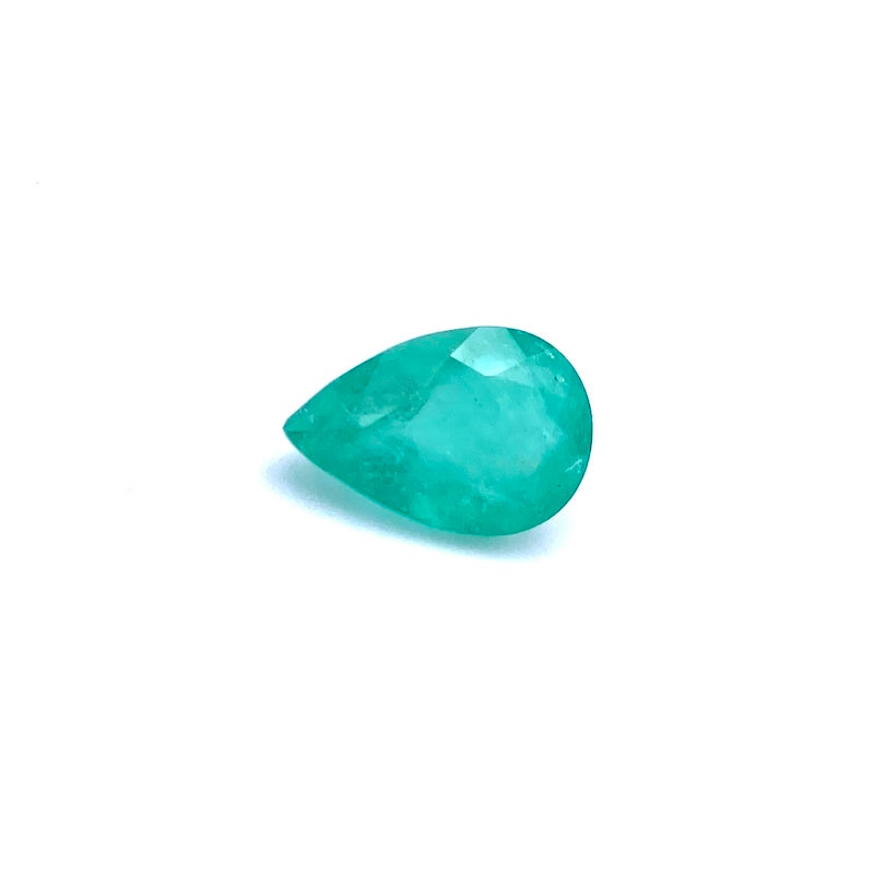 Smeraldo pietra sfusa, goccia - 3.09 ct