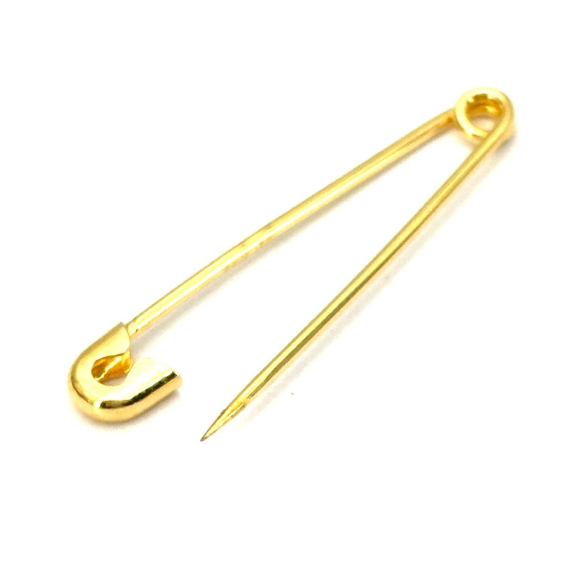 Spilla da balia vintage oro giallo - 1.09 gr