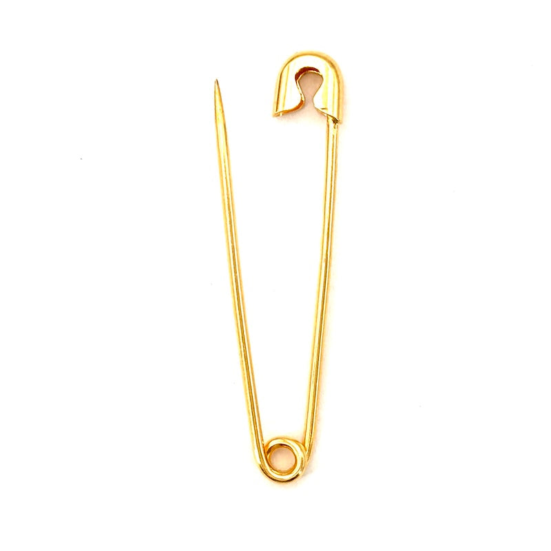 Spilla da balia vintage oro giallo - 1.09 gr